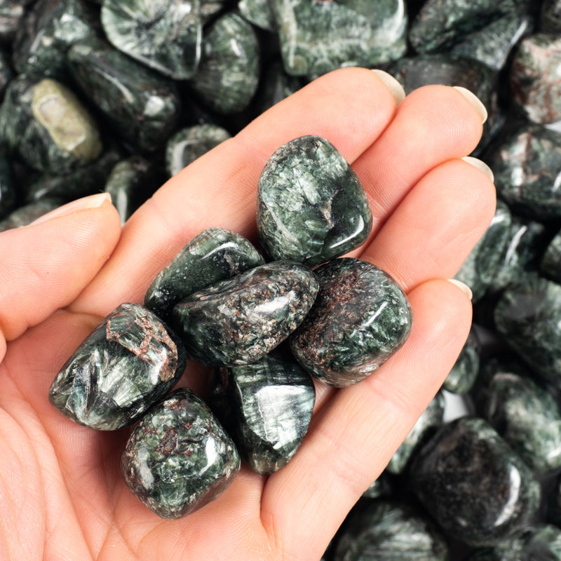 Seraphinite Tumbled Crystal Tumbled Crystal Magic 2