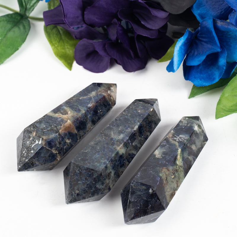 Double Terminated Iolite Point Crystal Point Crystal Magic