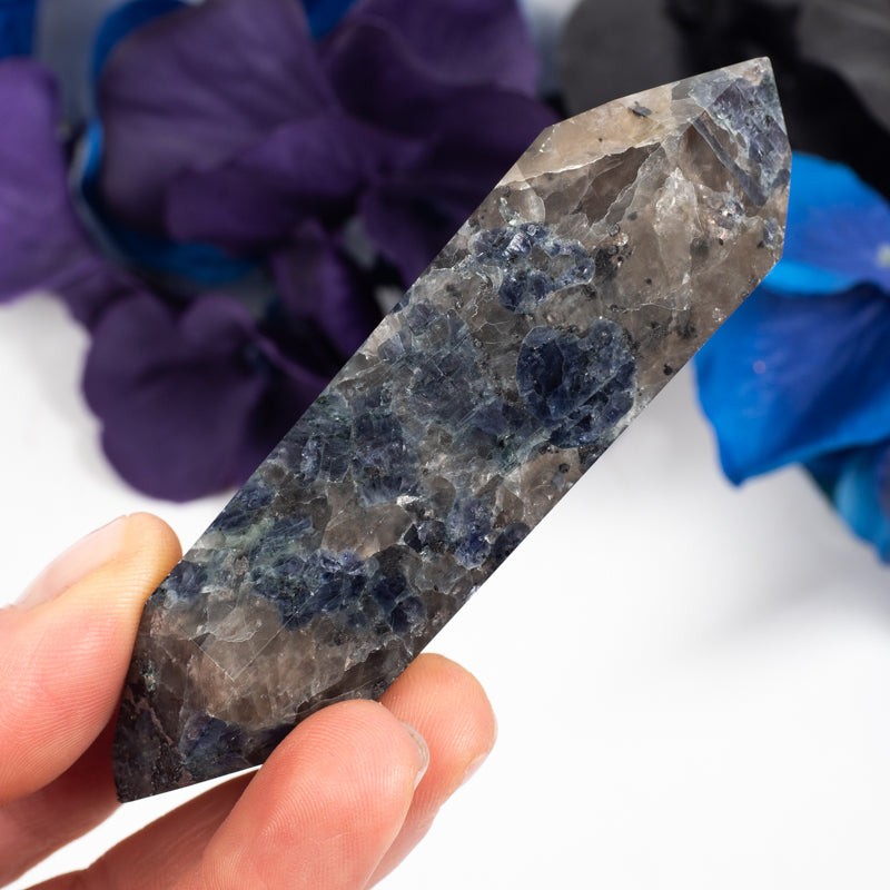 Double Terminated Iolite Point Crystal Point Crystal Magic