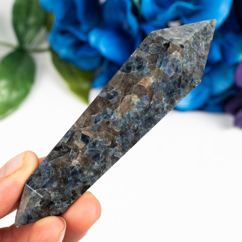 Double Terminated Iolite Point Crystal Point Crystal Magic