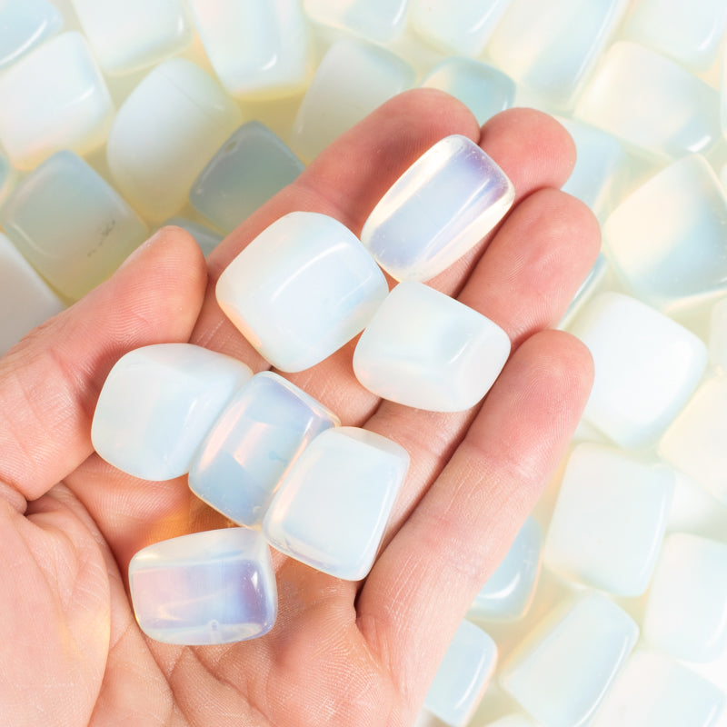 Opalite Tumbled Crystal Tumbled Crystal Magic Edged
