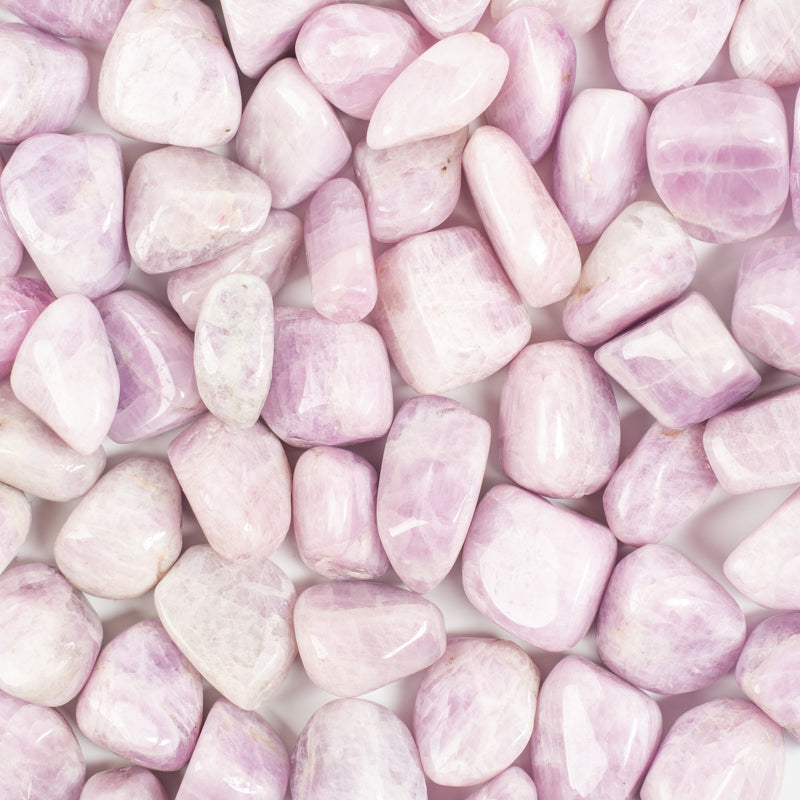 Kunzite Tumbled Crystal Tumbled Aries