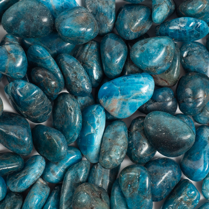 Blue Apatite Tumbled Crystal Tumbled Crystal Magic