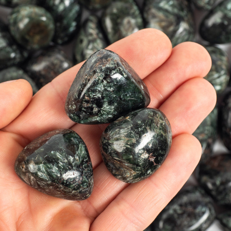 Seraphinite Tumbled Crystal Tumbled Crystal Magic 3