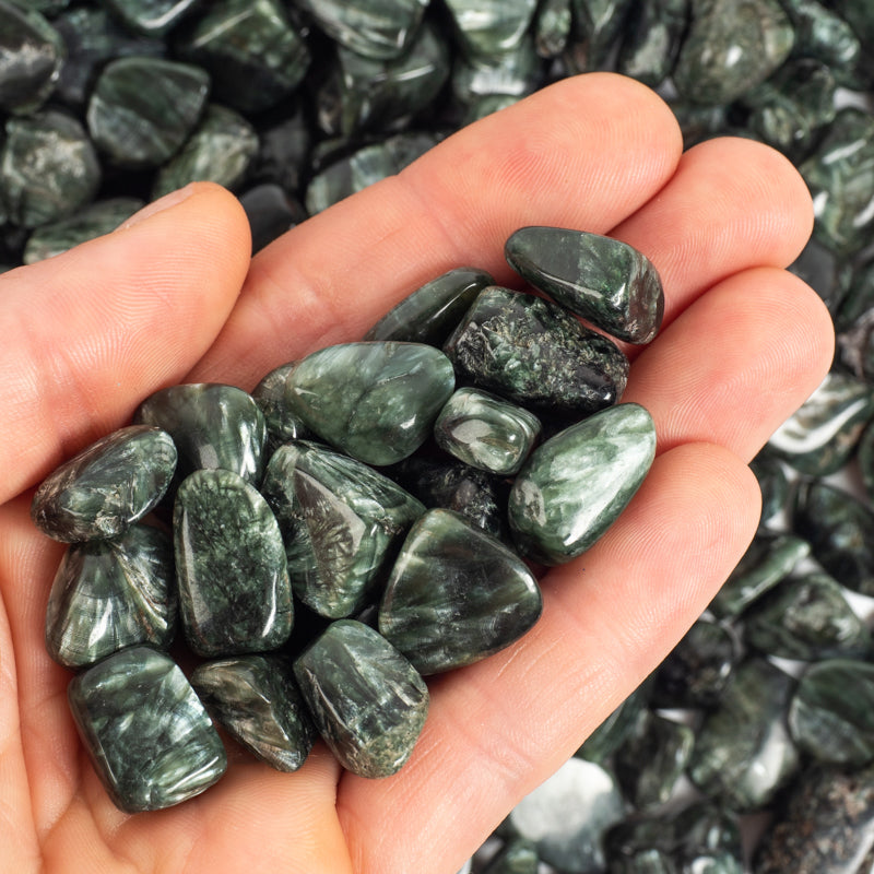 Seraphinite Tumbled Crystal Tumbled Crystal Magic 1
