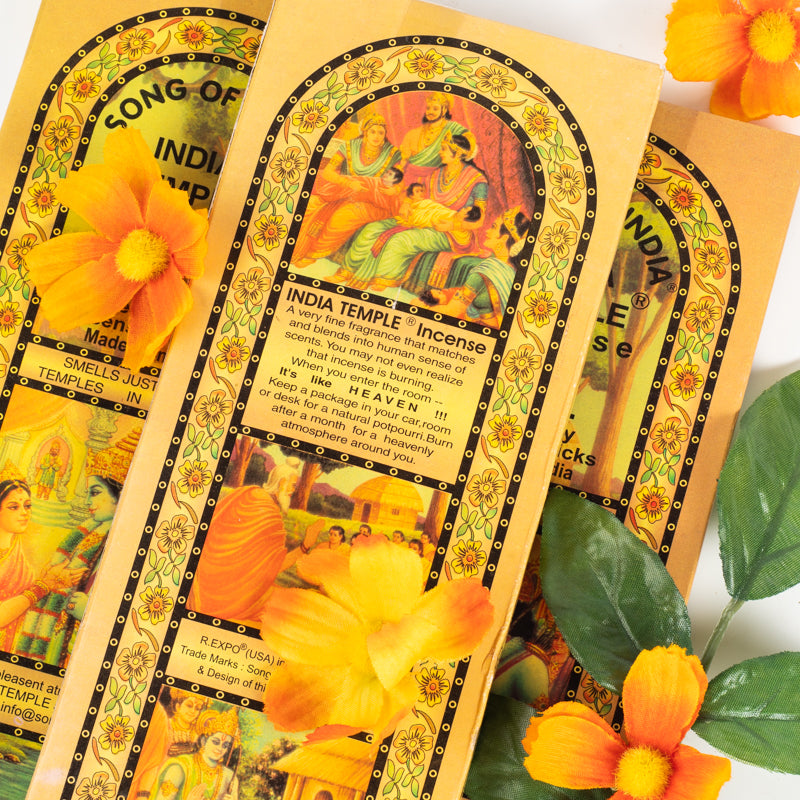 Song of India Temple Incense Incense Song of India