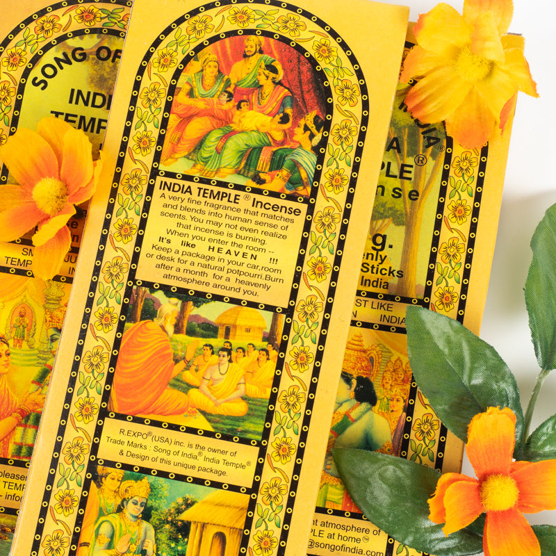 Song of India Temple Incense Incense Song of India