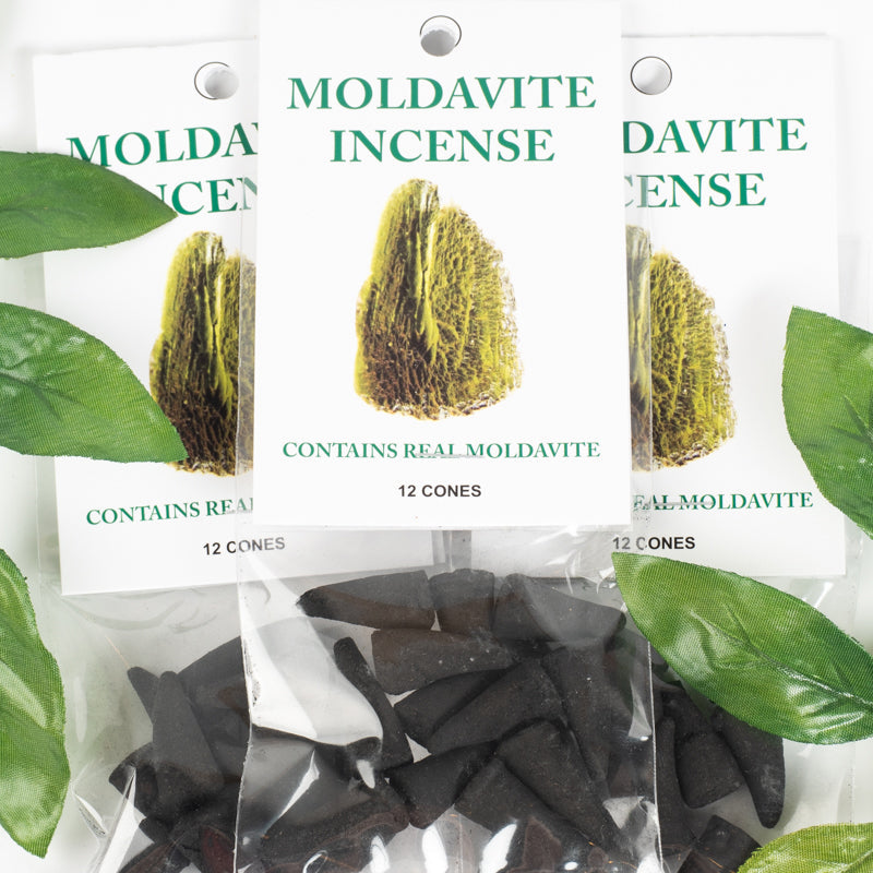 Moldavite Incense Cones Incense The Moldavite Man 