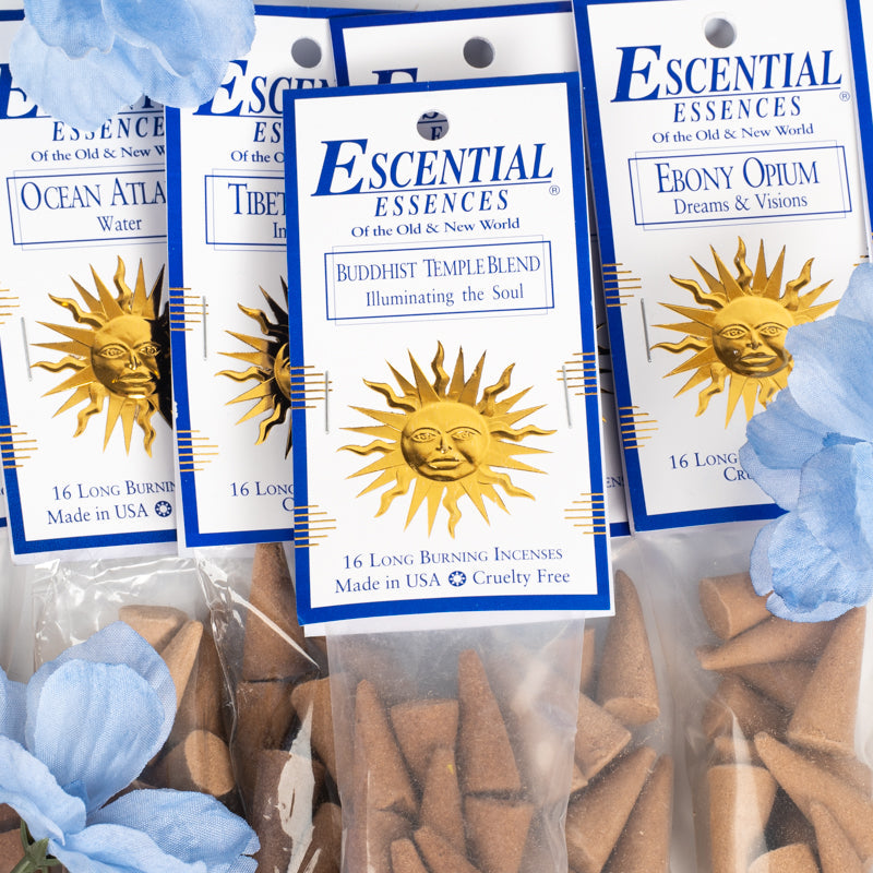 Escential Essences Incense Cones Incense Escential Essences Buddhist Temple Blend