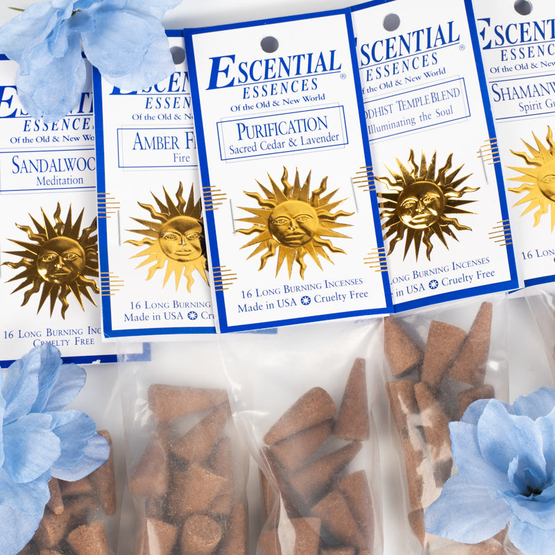 Escential Essences Incense Cones Incense Escential Essences Purification