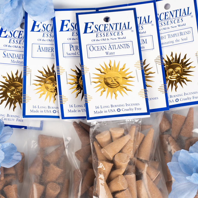 Escential Essences Incense Cones Incense Escential Essences Ocean Atlantis