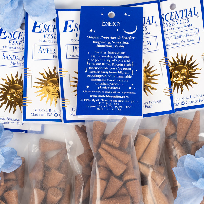 Escential Essences Incense Cones Incense Escential Essences