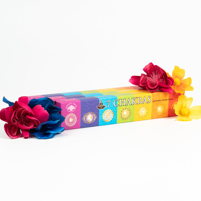7 Chakras Incense Incense Green Tree