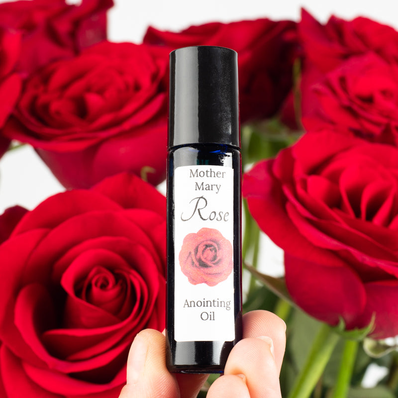 Mother Mary Rose Anointing Oil Body Care: Aromatherapy Gypsy Soul