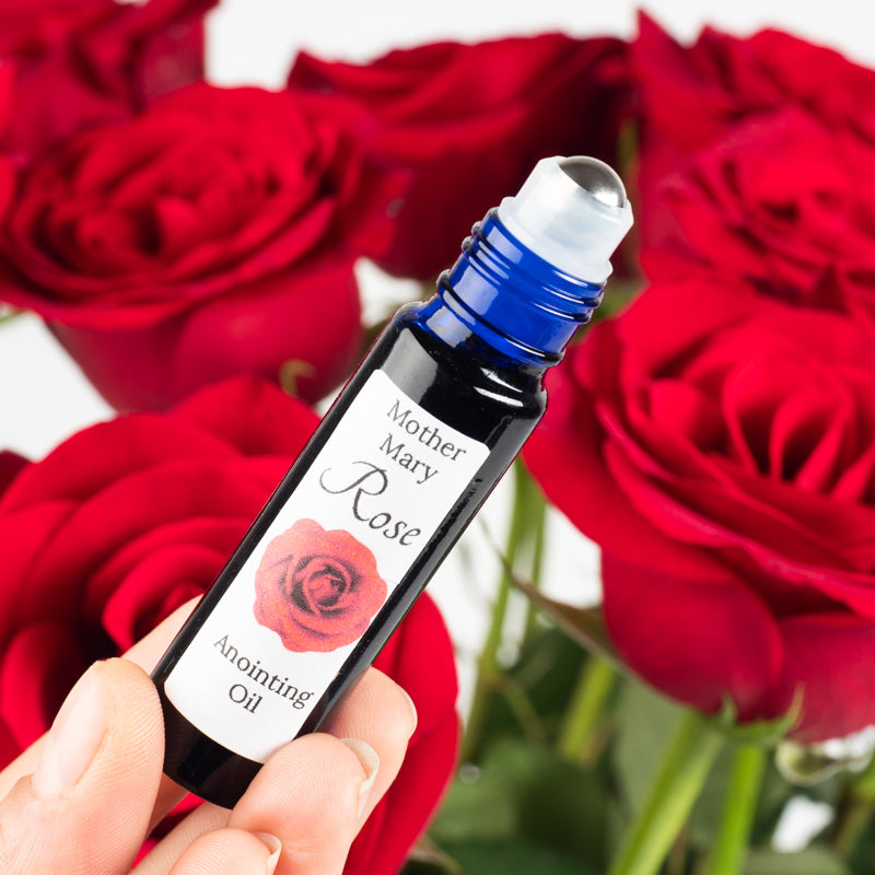 Mother Mary Rose Anointing Oil Body Care: Aromatherapy Gypsy Soul