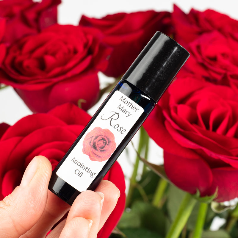 Mother Mary Rose Anointing Oil Body Care: Aromatherapy Gypsy Soul