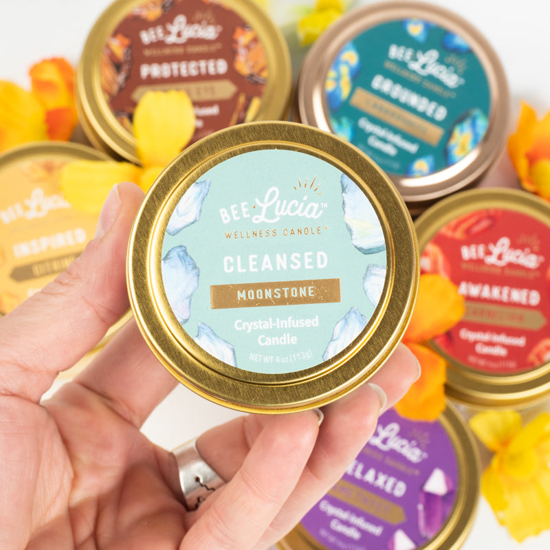 Bee Lucia Wellness Candles Candle Bee Lucia Cleansed 4oz Tin
