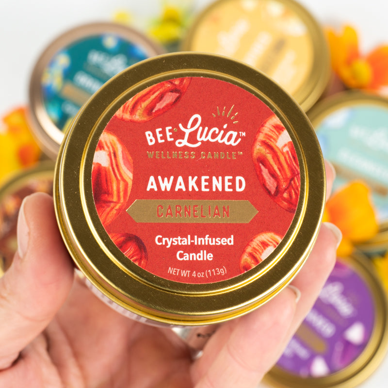 Bee Lucia Wellness Candles Candle Bee Lucia Awakened 4oz Tin