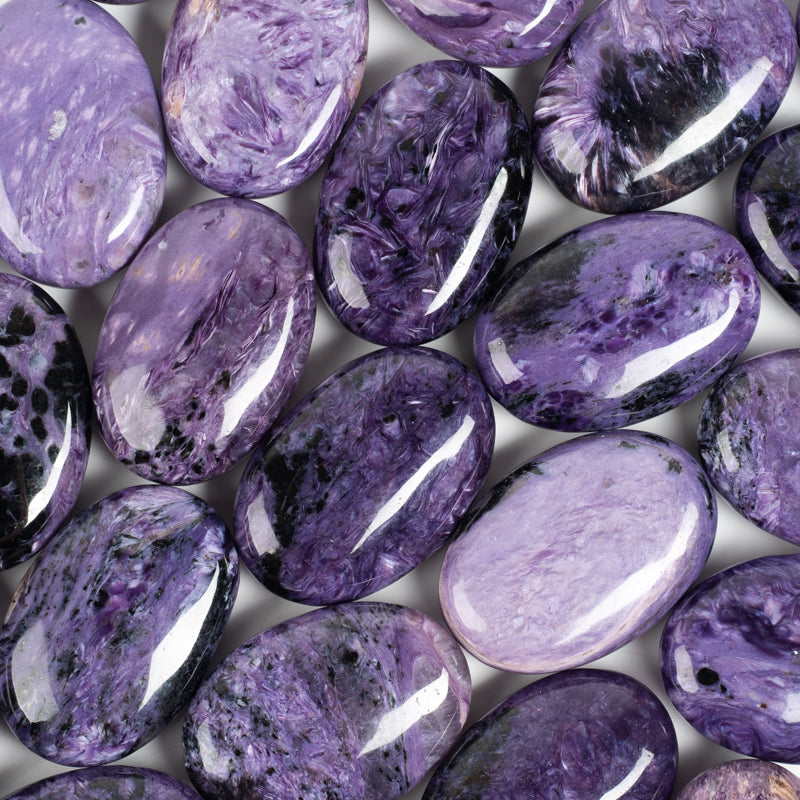 Charoite Palm Stone Crystal Palm Stones Crystal Magic