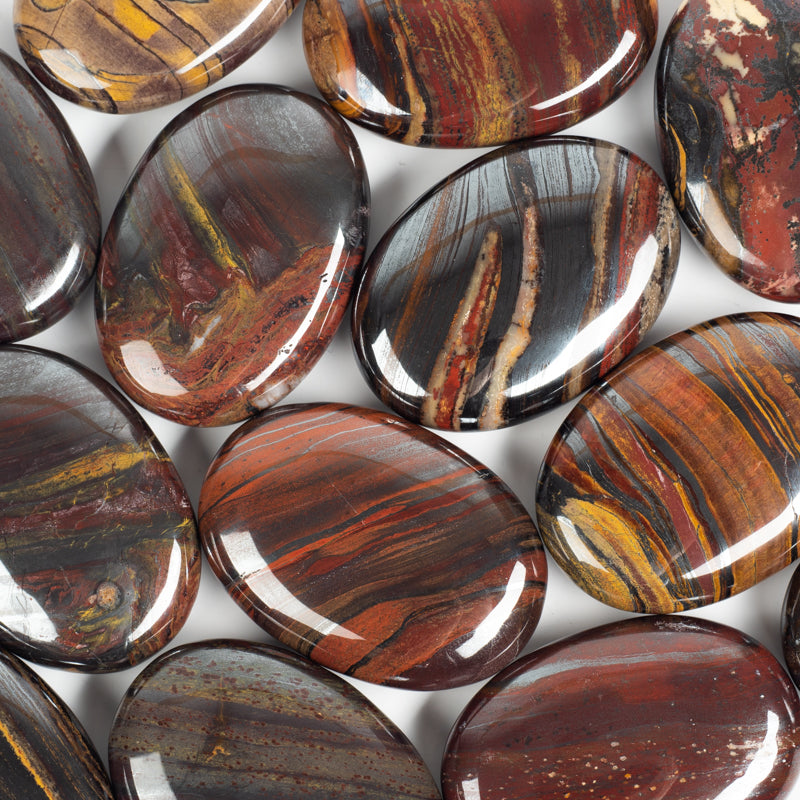 Tiger Iron Palm Stone Crystal Palm Stones Crystal Magic