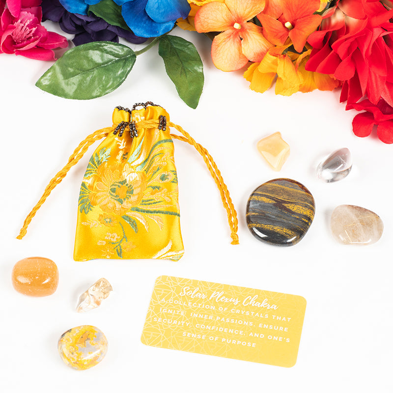 Solar Plexus Chakra Stone Bundle Crystal Bundle Crystal Magic online