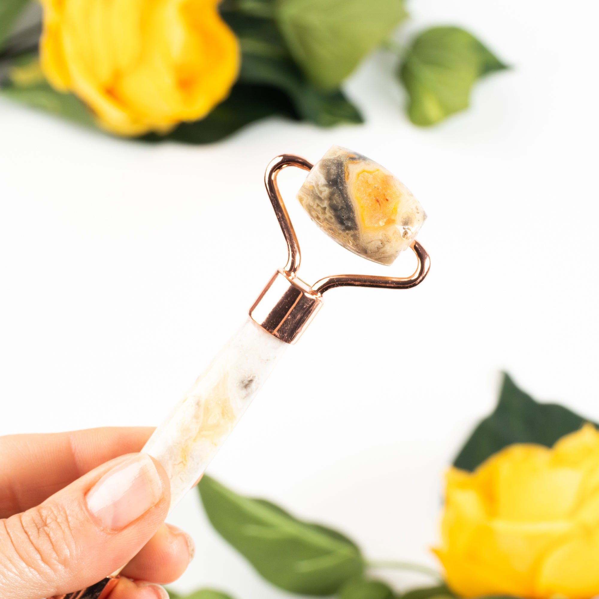 Crazy Lace Agate Massage Roller Body Care: Massage Roller Crystal Magic online