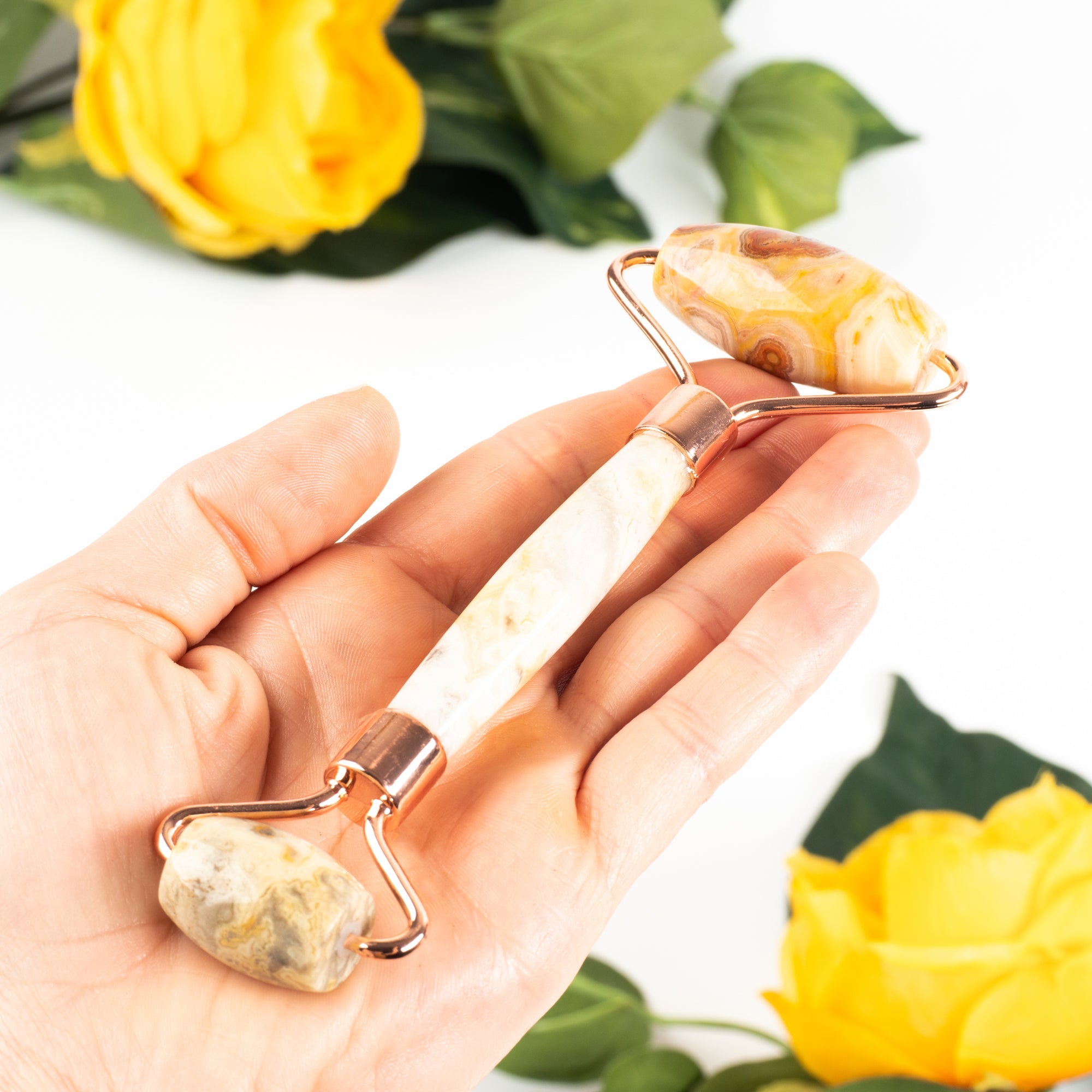 Crazy Lace Agate Massage Roller Body Care: Massage Roller Crystal Magic online