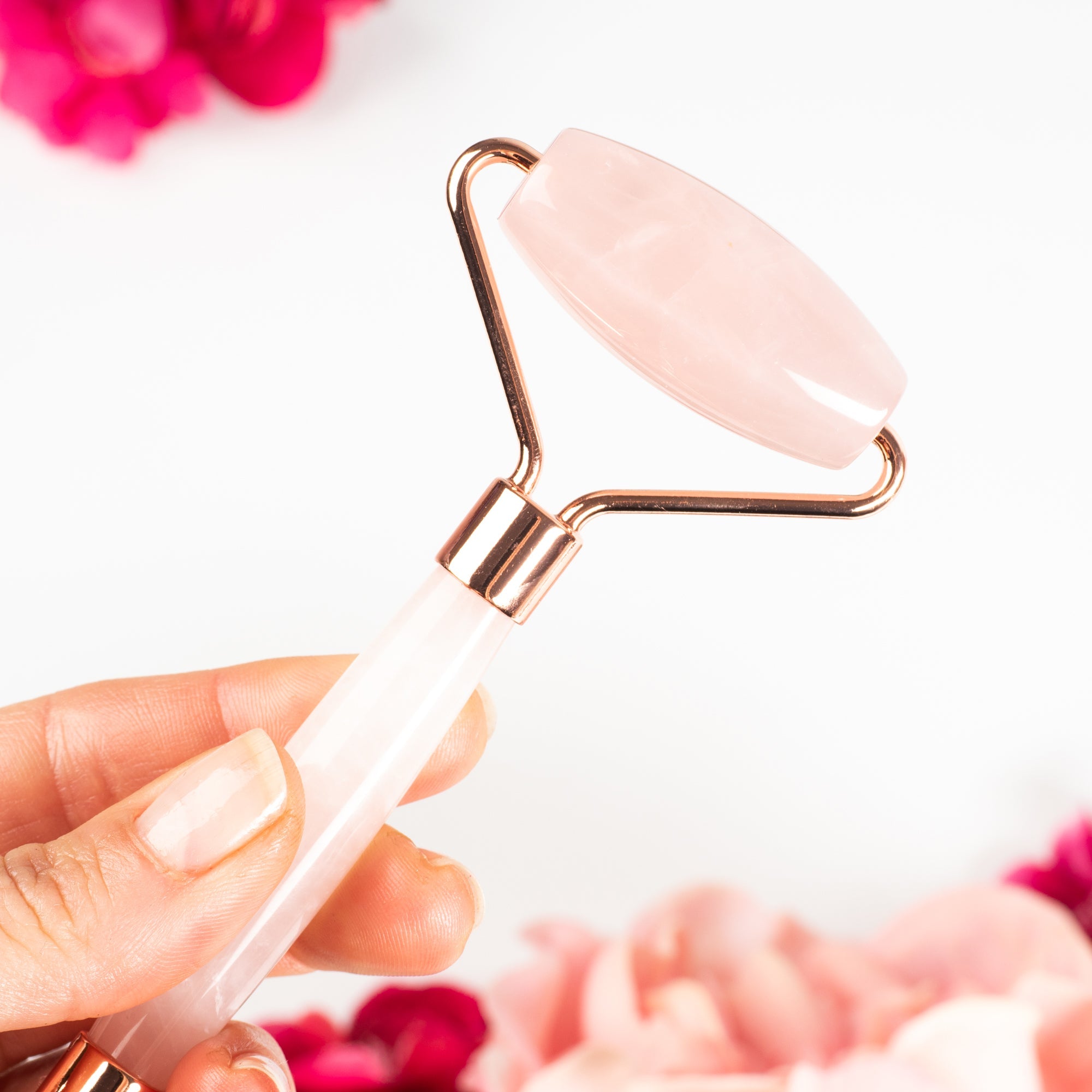Rose Quartz Massage Roller Body Care: Massage Roller Crystal Magic online