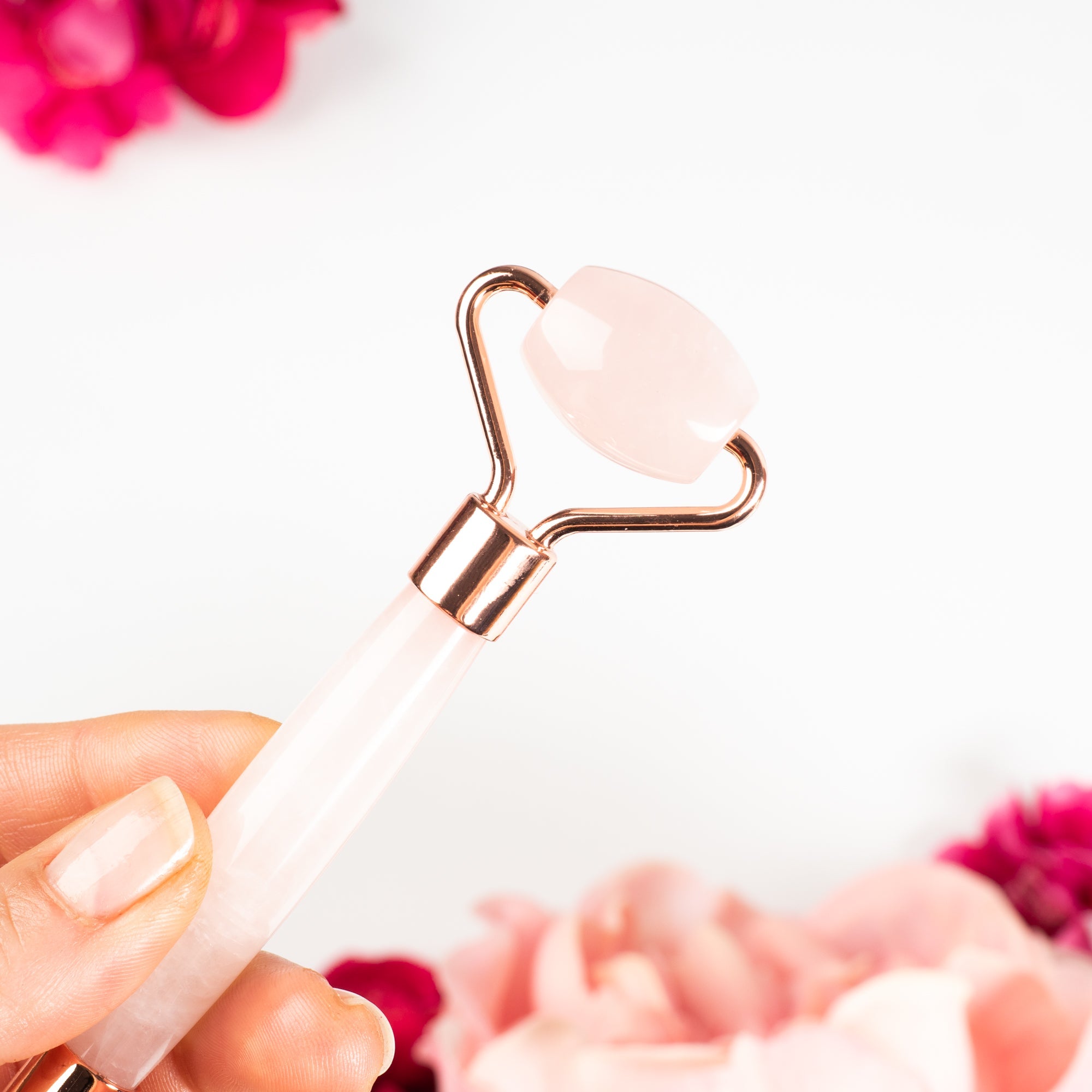 Rose Quartz Massage Roller Body Care: Massage Roller Crystal Magic online