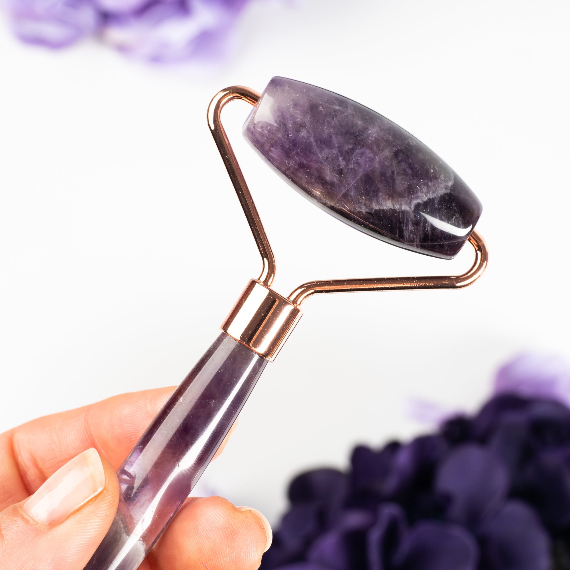 Amethyst Massage Roller Body Care: Massage Roller Crystal Magic online 