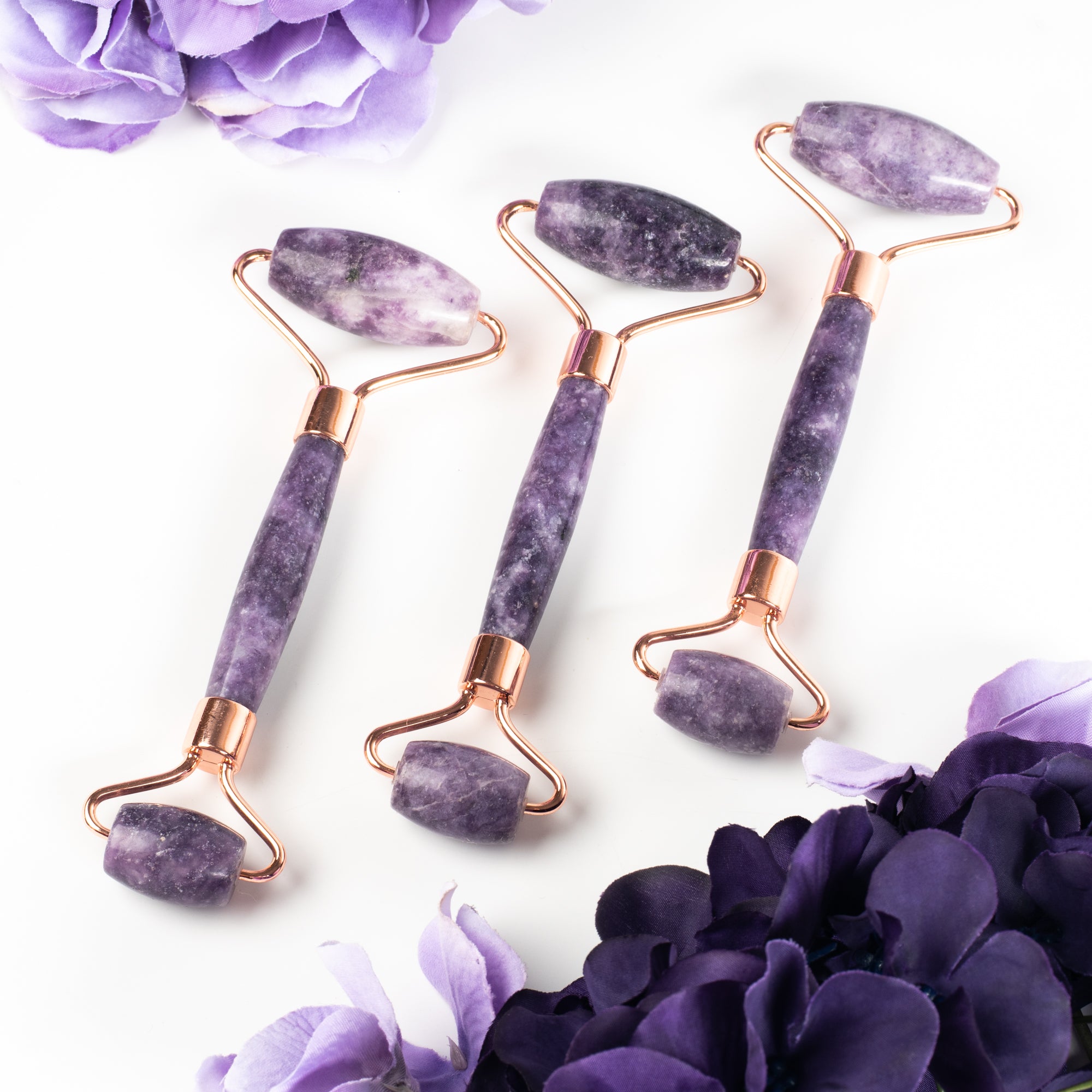 Lepidolite Massage Roller Body Care: Massage Roller Crystal Magic online 