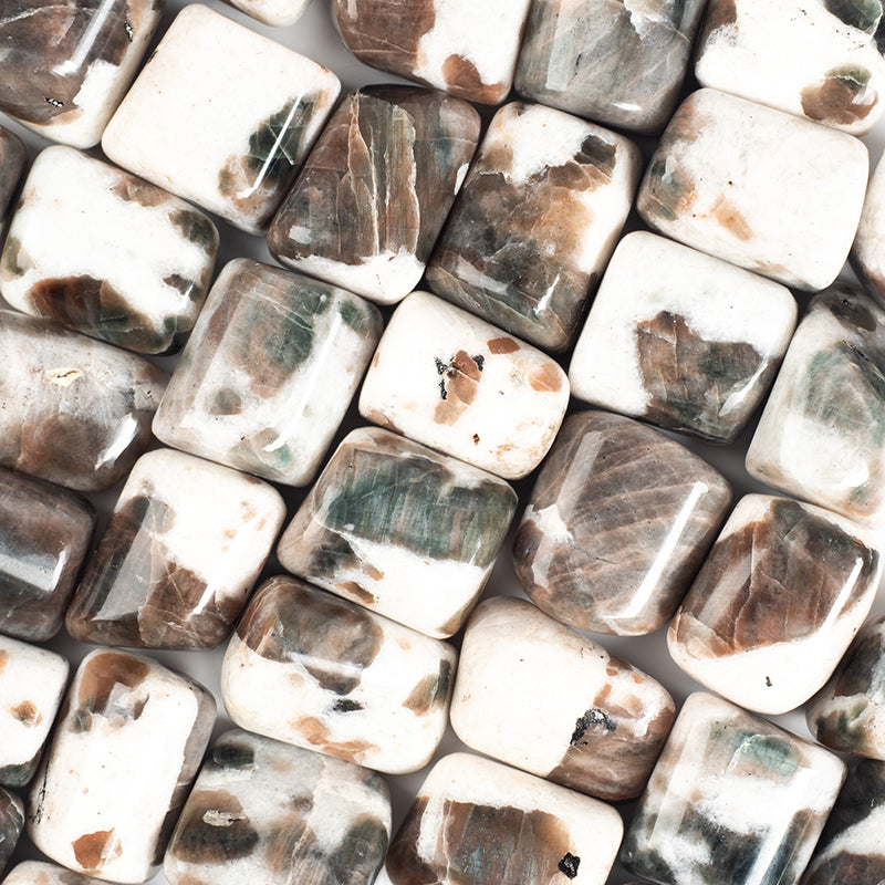 Cat's Eye Moonstone Tumbled Crystal Tumbled Aries