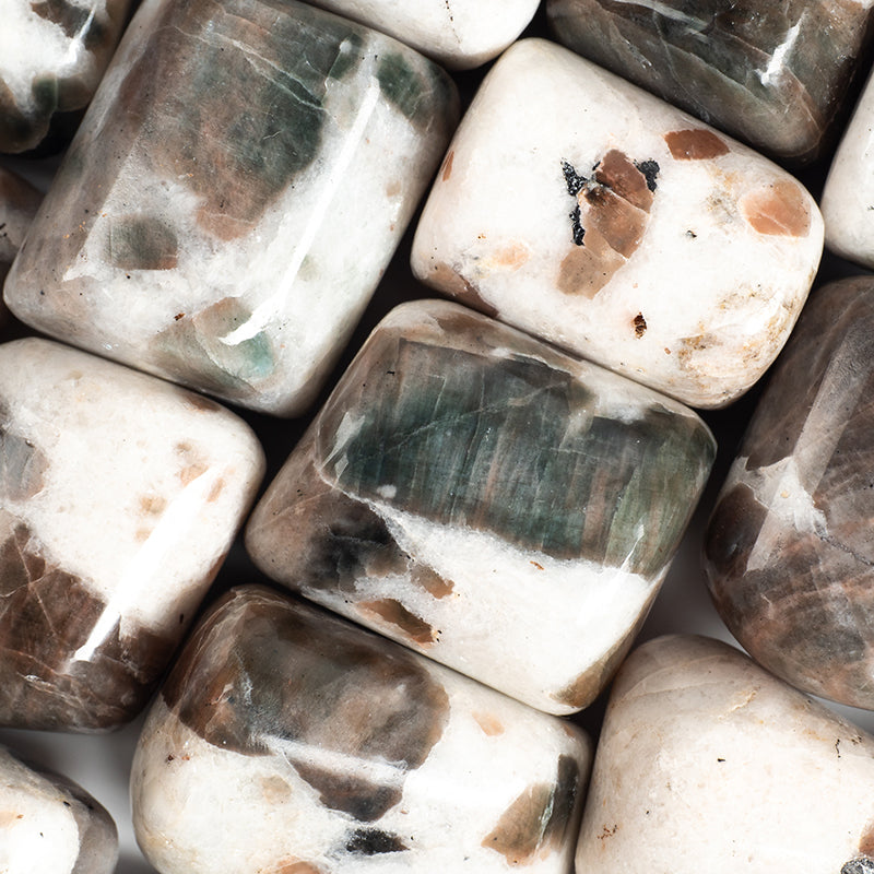 Cat's Eye Moonstone Tumbled Crystal Tumbled Aries