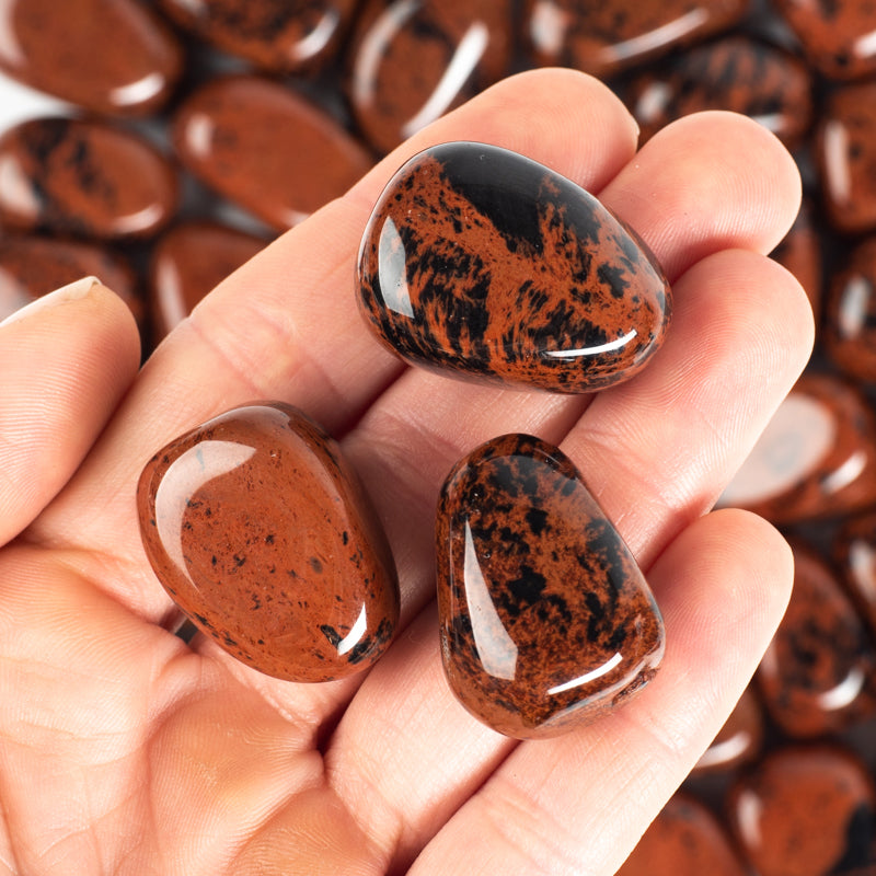 Mahogany Obsidian Tumbled Crystal Tumbled Crystal Magic