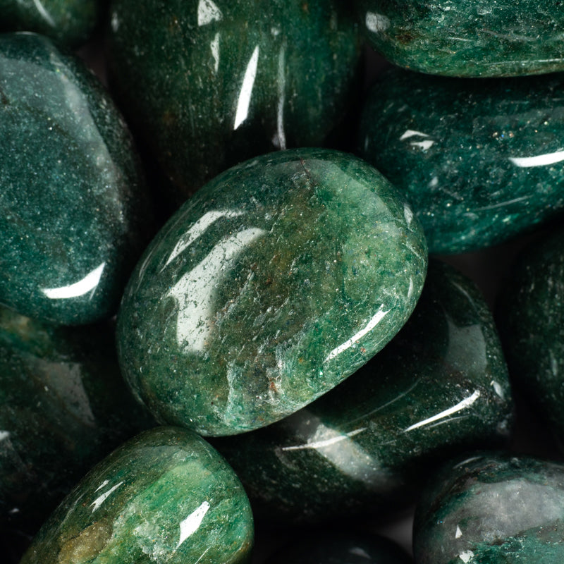 Fuchsite Tumbled Crystal Tumbled Aquarius