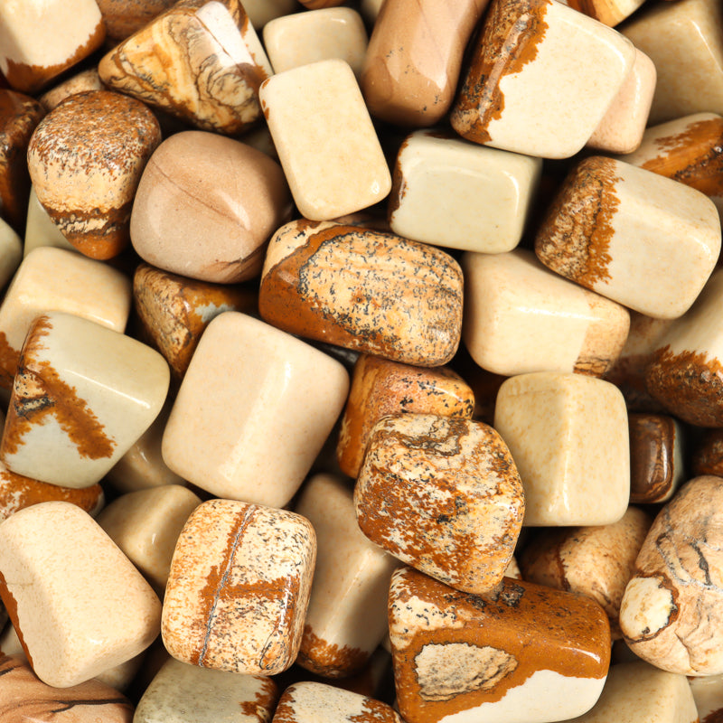 Picture Jasper Tumbled Crystal Tumbled Crystal Magic