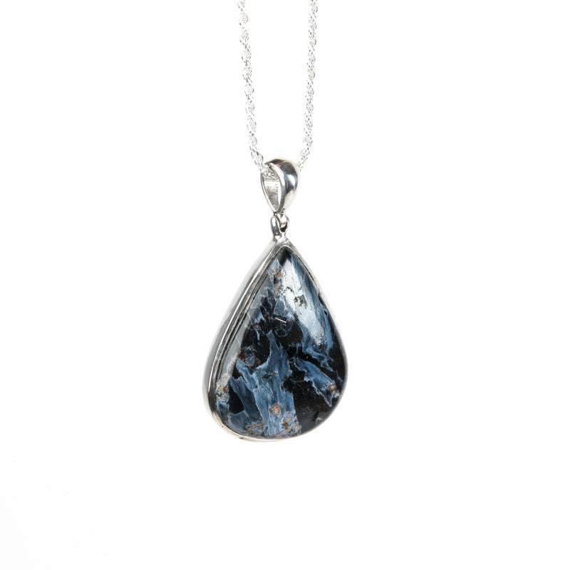 Pietersite Teardrop Pendant Jewelry: Pendant Starborn Creations