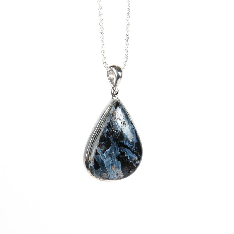 Pietersite Teardrop Pendant Jewelry: Pendant Starborn Creations 