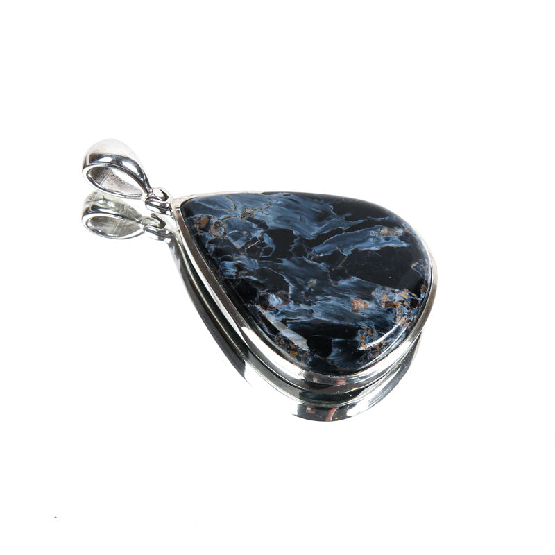Pietersite Teardrop Pendant Jewelry: Pendant Starborn Creations