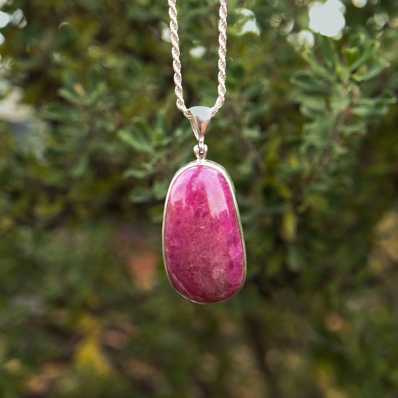 Pink Calcite Pendant