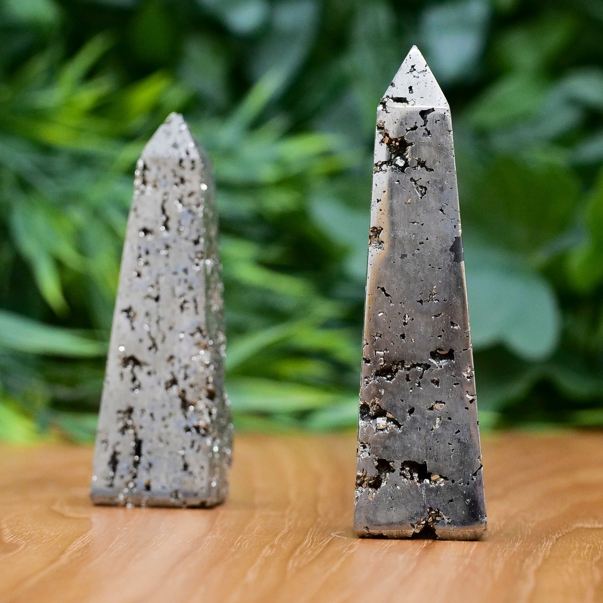 Pyrite Obelisk Crystal Obelisk Crystal Magic