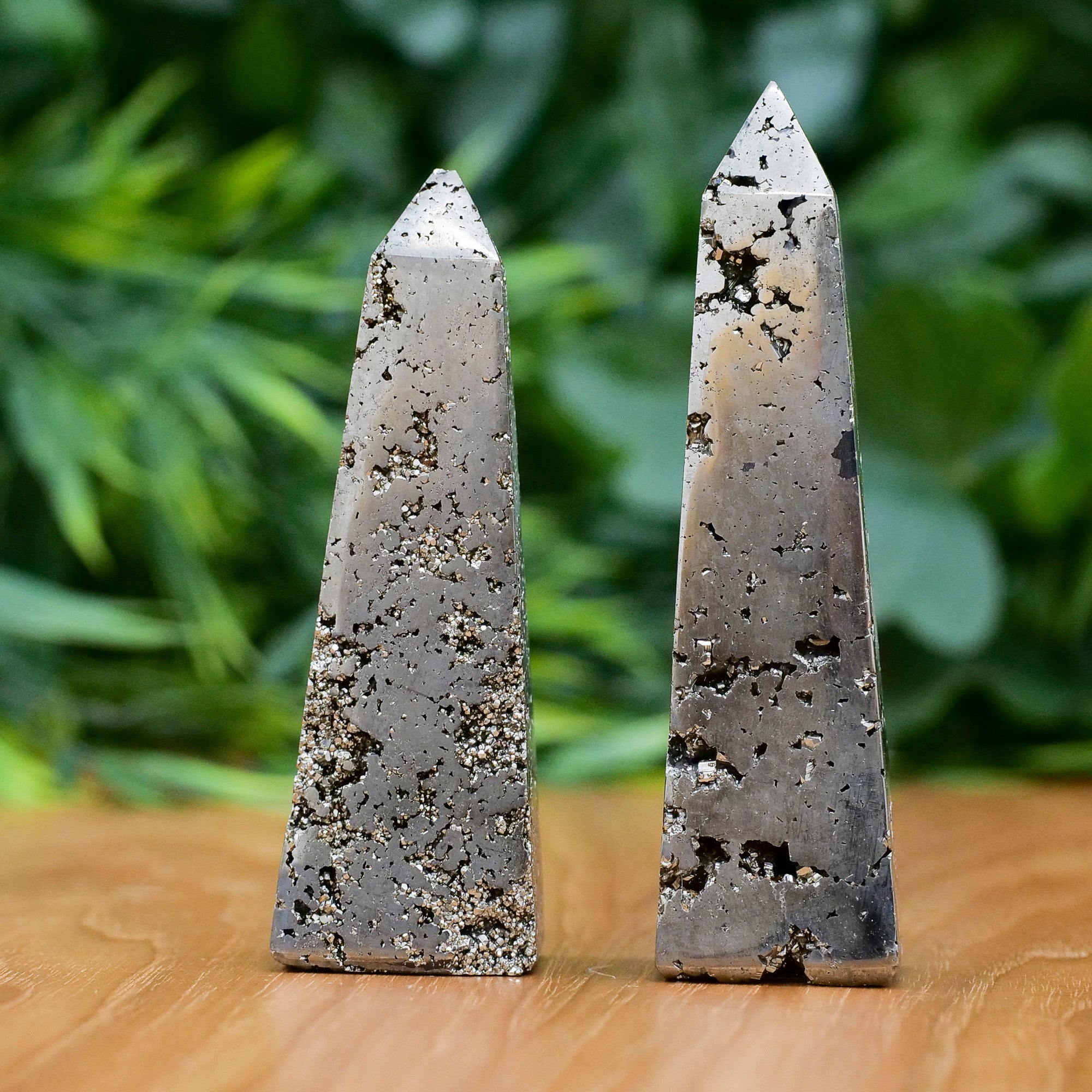 Pyrite Obelisk Crystal Obelisk Crystal Magic
