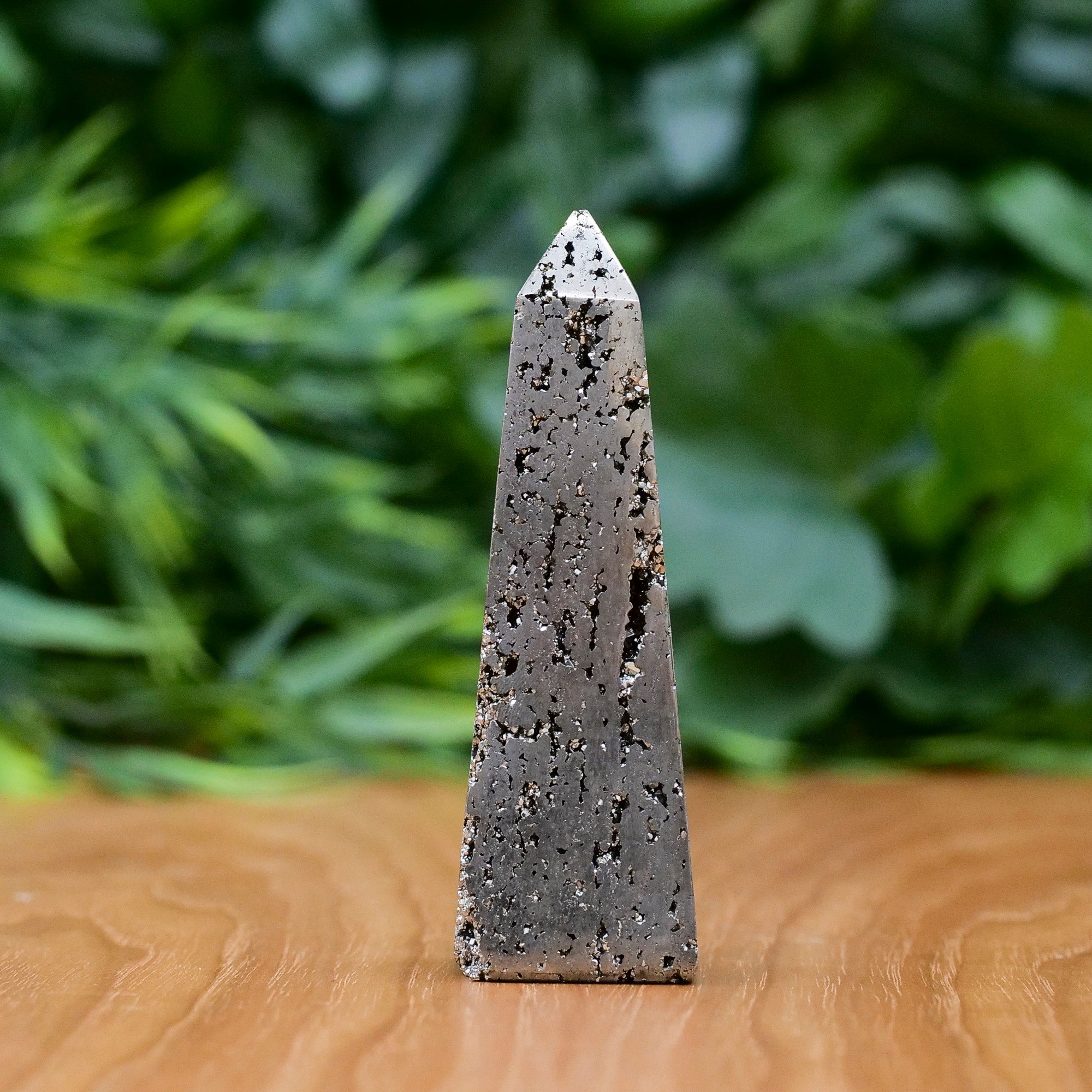 Pyrite Obelisk Crystal Obelisk Crystal Magic