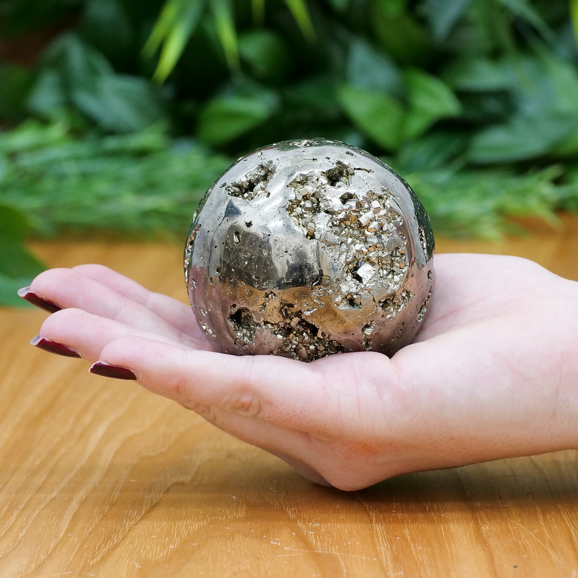 Pyrite Sphere Crystal Sphere Crystal Magic
