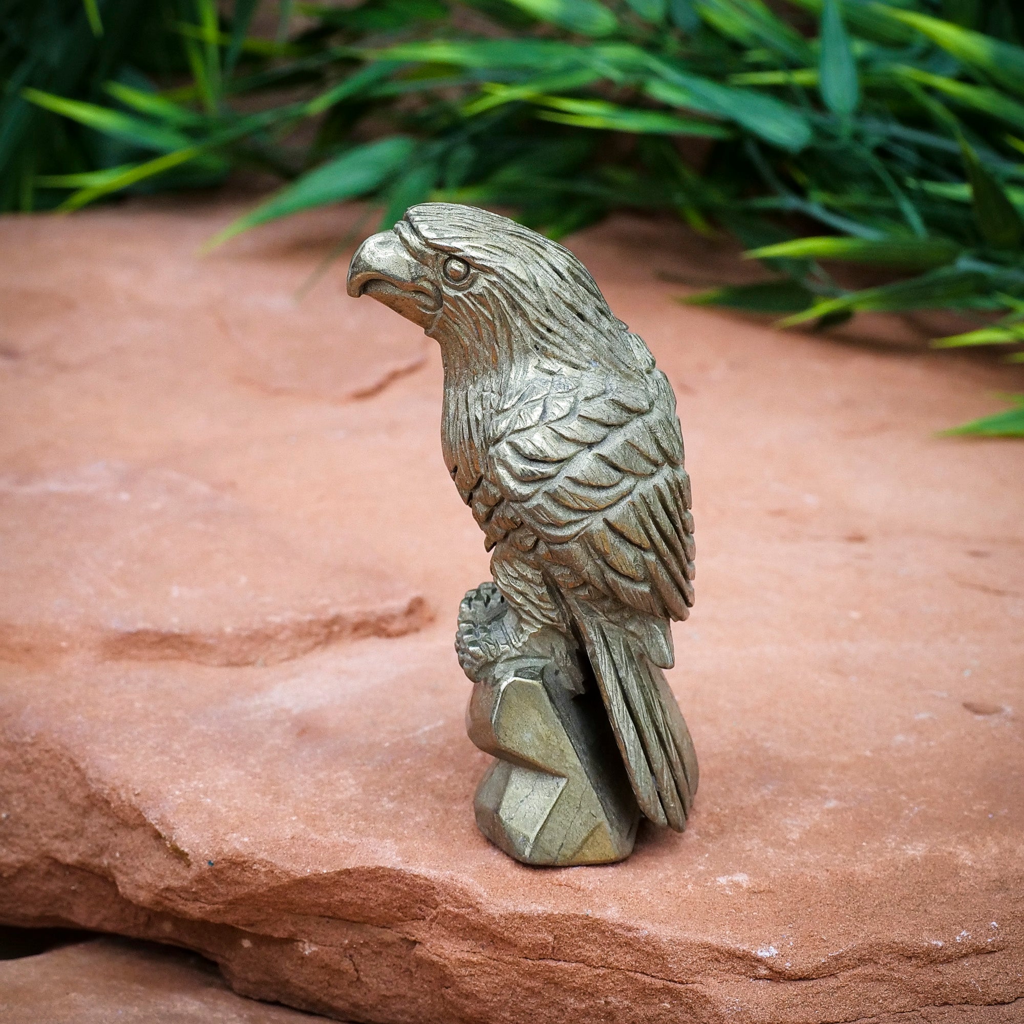 Pyrite Eagle Crystal Carvings Crystal Magic
