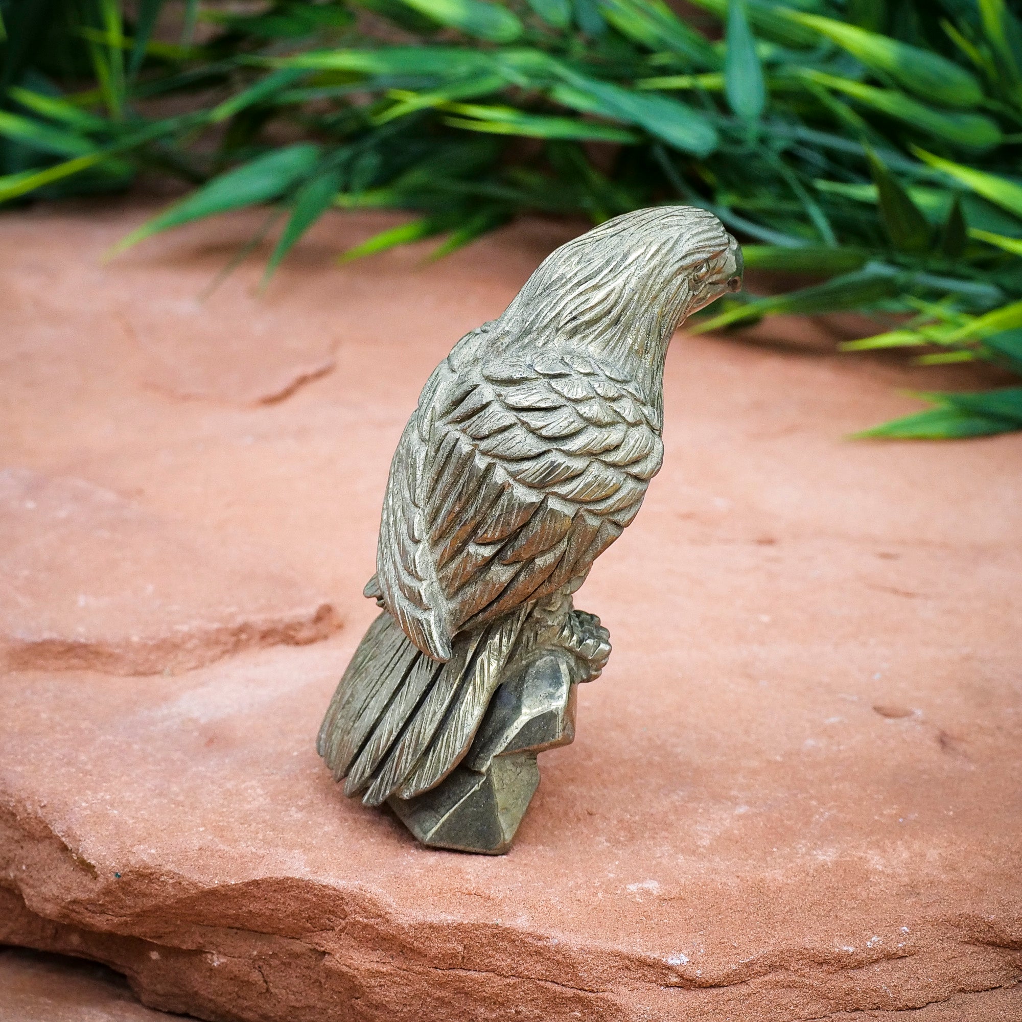 Pyrite Eagle Crystal Carvings Crystal Magic