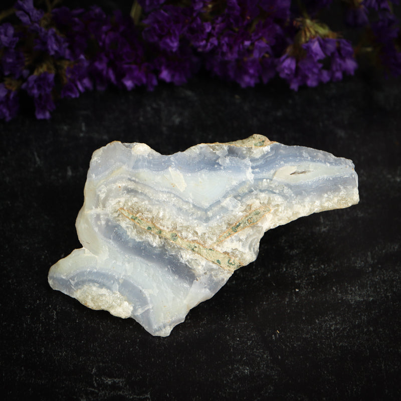 Raw Blue Lace Agate Crystal Chunk Crystal Magic