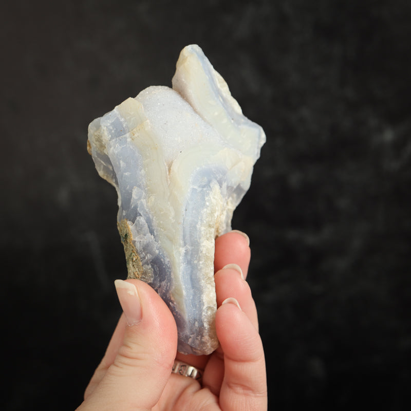 Raw Blue Lace Agate Crystal Chunk Crystal Magic