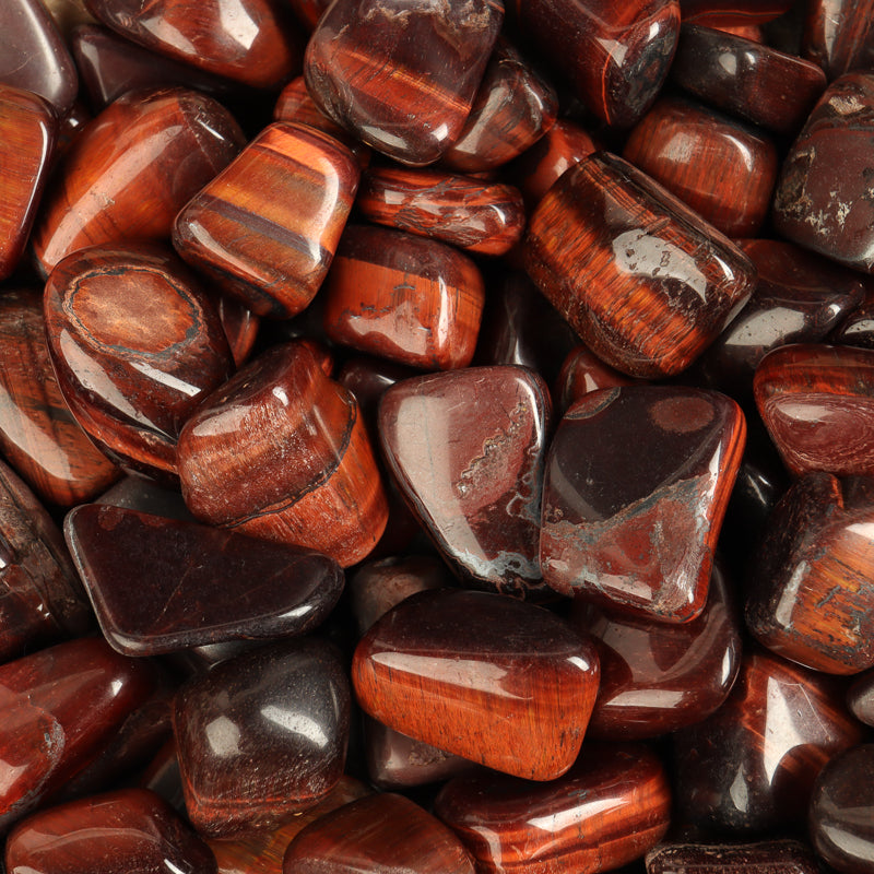 Red Tiger's Eye Tumbled Crystal Tumbled Crystal Magic