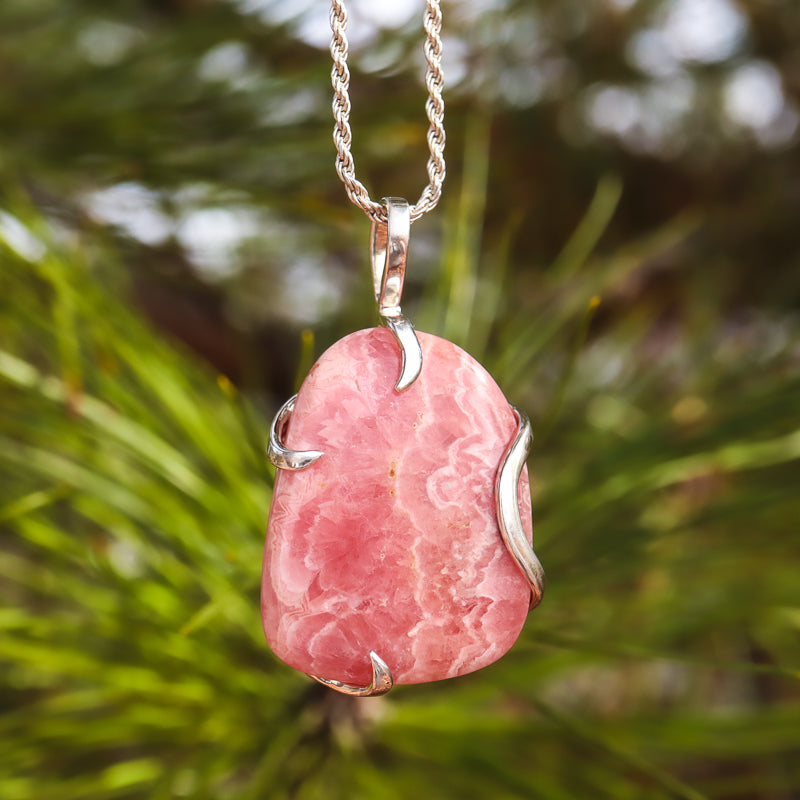 Rhodochrosite Pendant